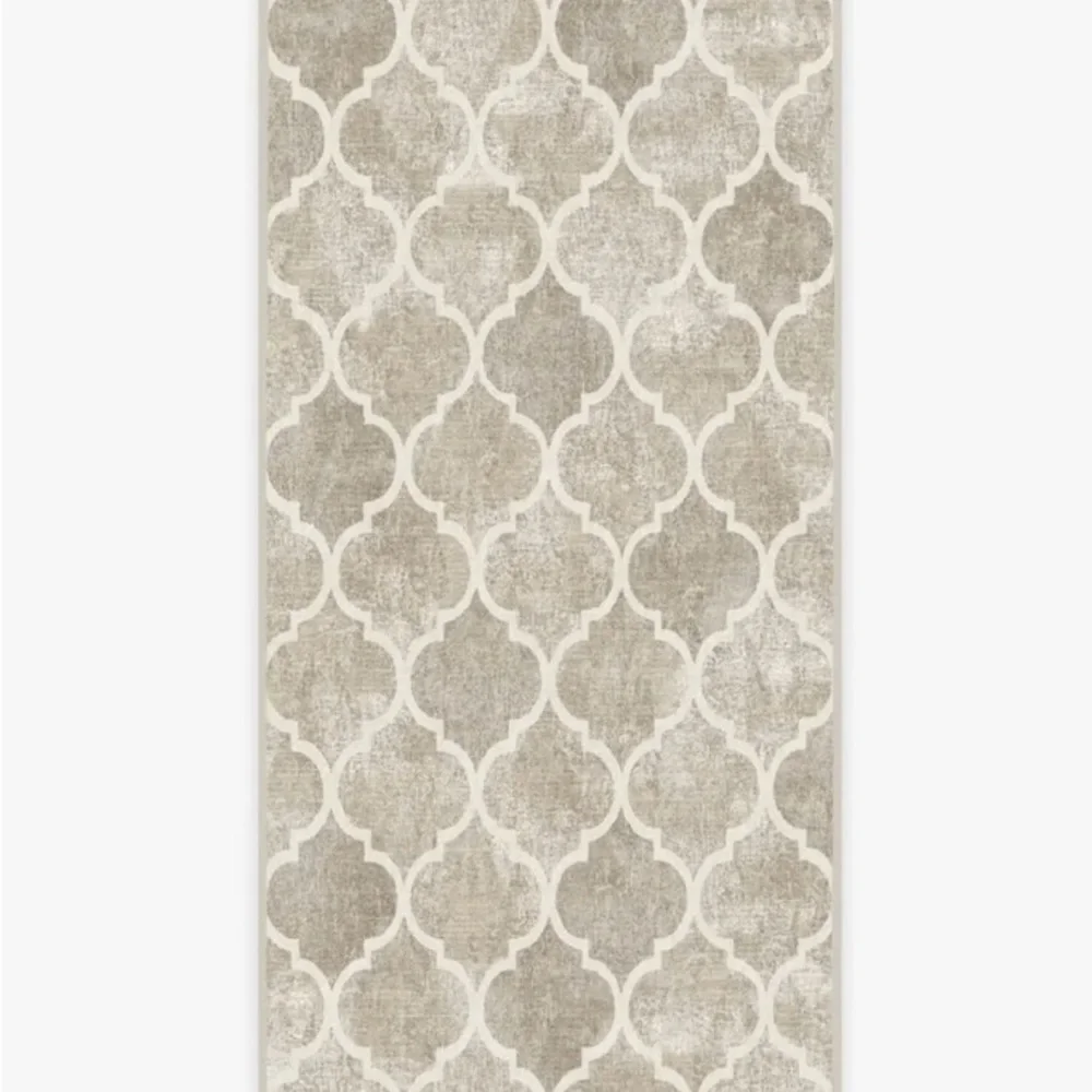 Ruggable Terali Ash Grey Rug Runner